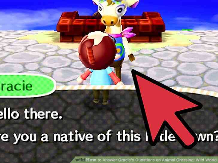 Image intitulée Réponse Gracie Questions sur les Animaux Crossing_ Monde Sauvage Étape 8